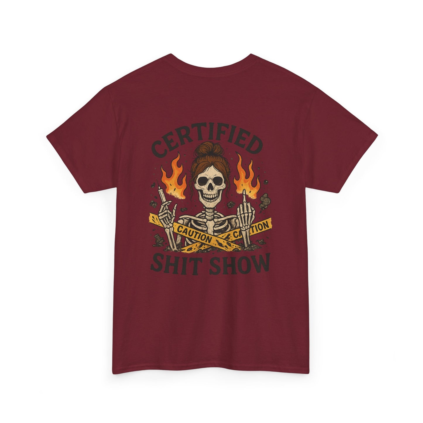 “Certified Shit Show” – Funny Nurse T-Shirt