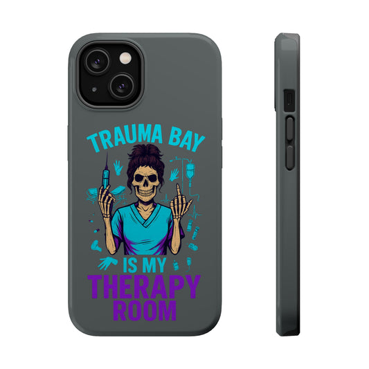 Magnetic Phone Case: Trauma Bay Is My Therapy Room - Perfect for Medical Professionals, Gifts for Nurses[...]