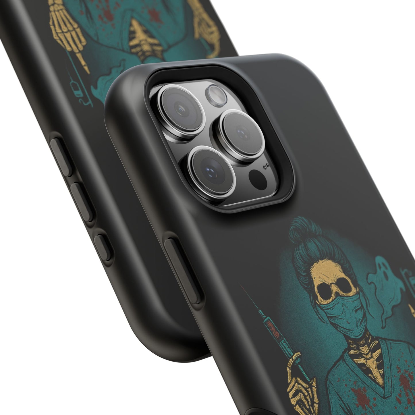 Gothic Nurse Phone Case – My Scrubs Are Bloodstained, Halloween Gift, Medical Humor, Nurse Appreciation, Skull Design, Stylish Tech [...]