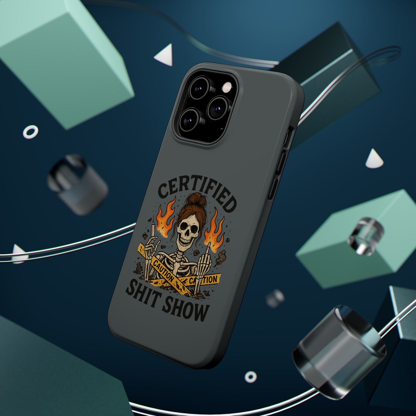 “Certified Shit Show” – Chaotic Nurse Phone Case