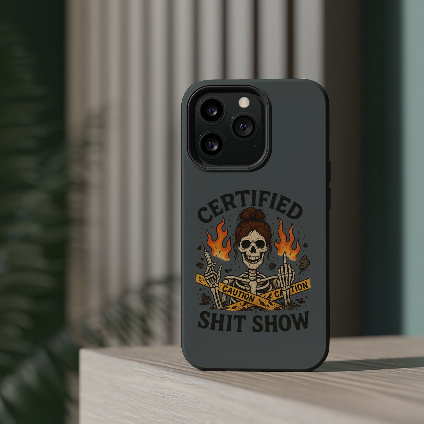 “Certified Shit Show” – Chaotic Nurse Phone Case