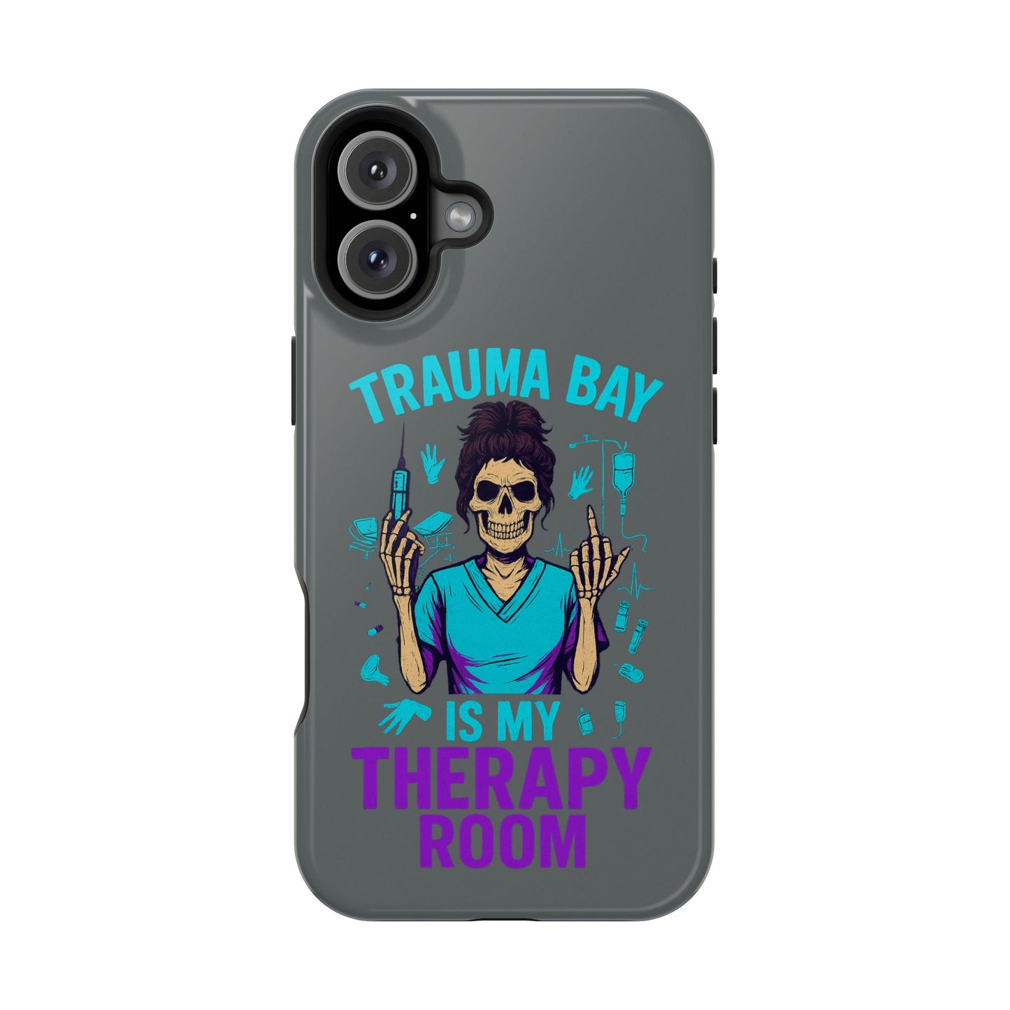 Magnetic Phone Case: Trauma Bay Is My Therapy Room - Perfect for Medical Professionals, Gifts for Nurses[...]