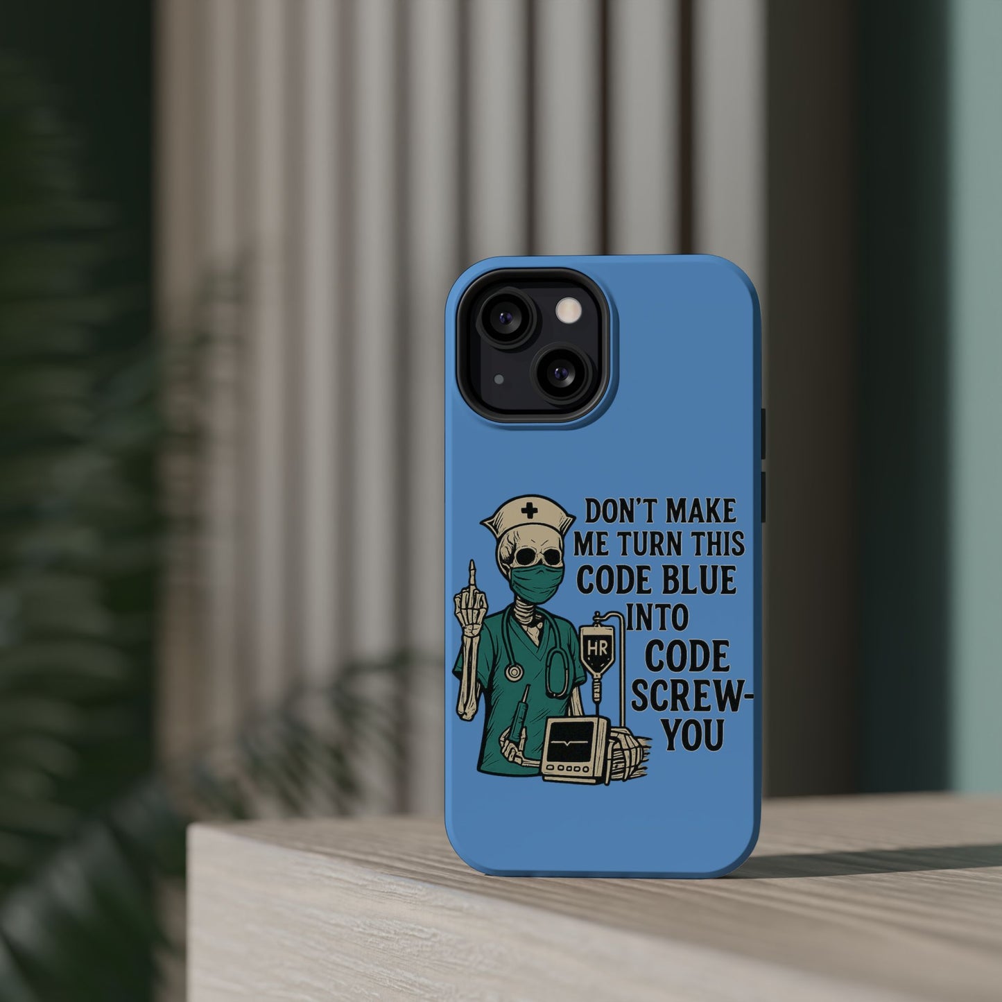 Magnetic Phone Cases with Medical Humor - Unique Gift for Nurses, Medical Professionals, Halloween, Birthday, Nursing School