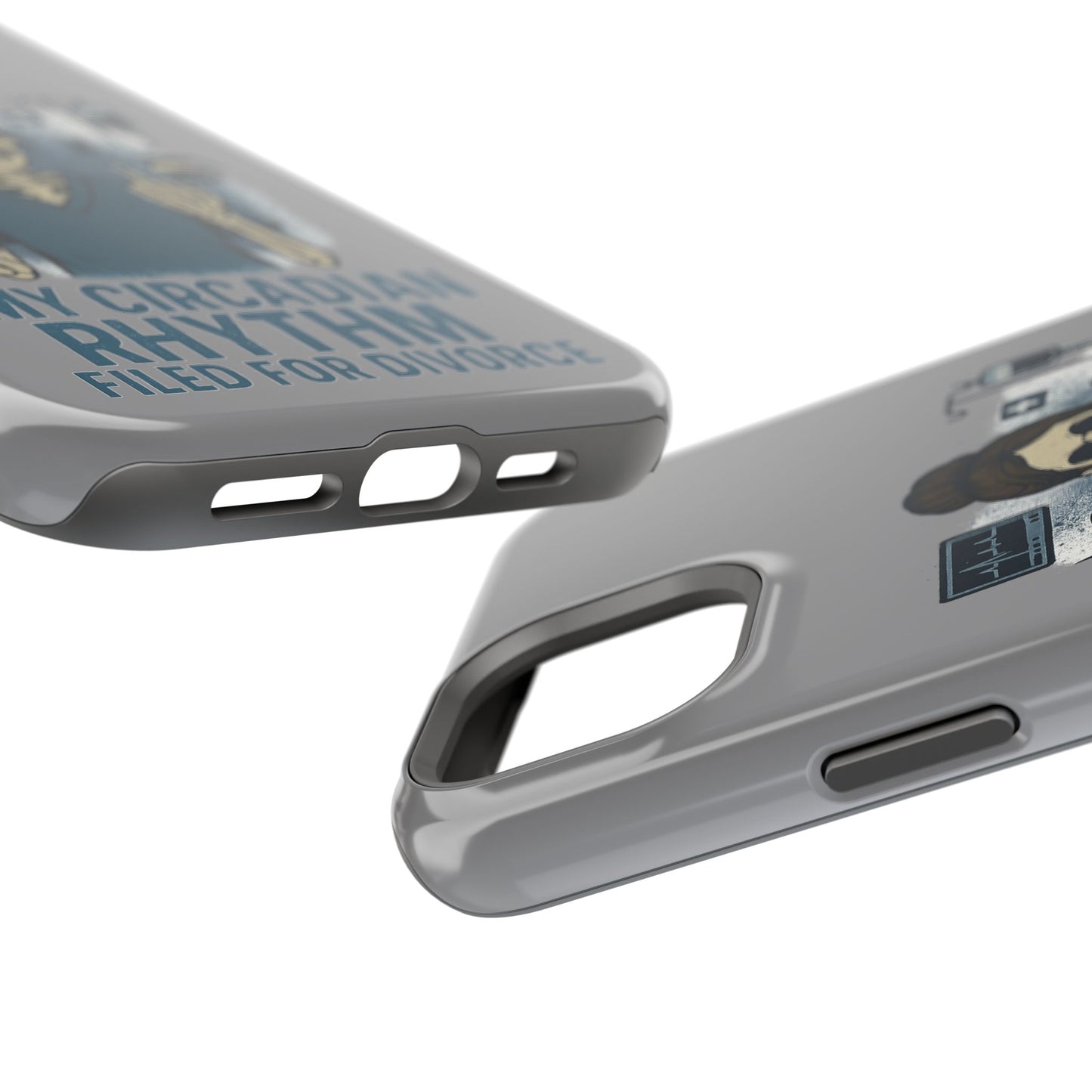 “My Circadian Rhythm Filed for Divorce” – Chaotic Nurse Phone Case