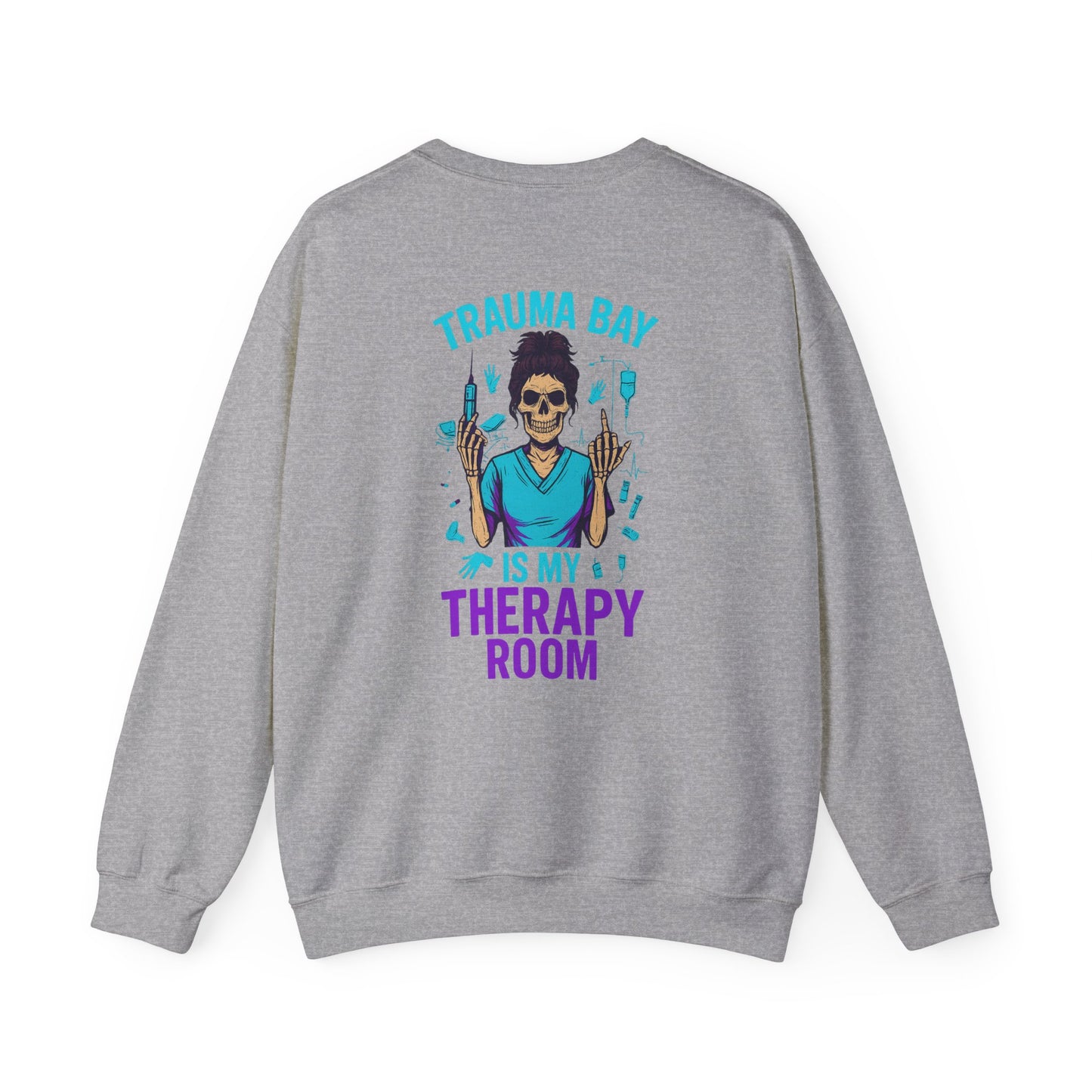 Trauma Bay Is My Therapy Room Sweatshirt – Unisex Heavy Blend™ Crewneck, Psychologist Gift, Comfort Loungewear, Self-Care Apparel, [...]