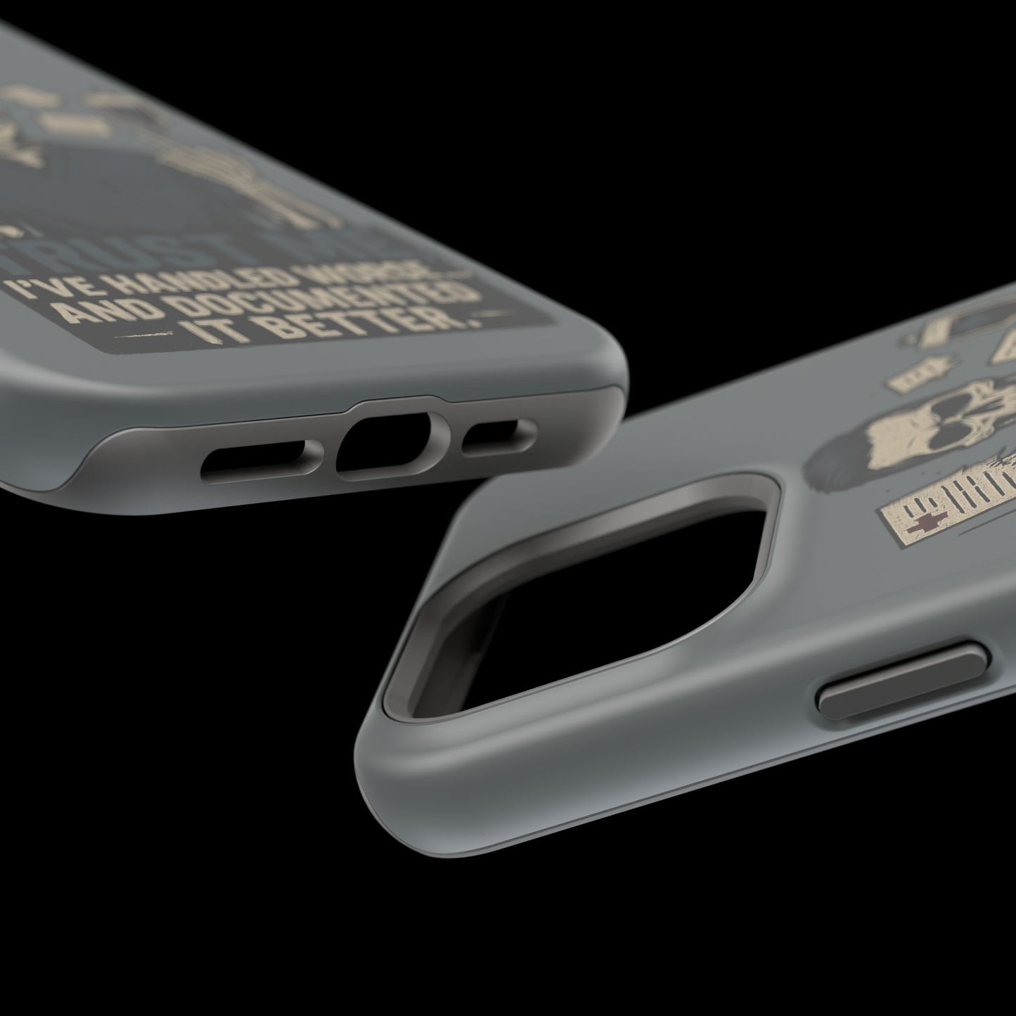 “Trust Me. I’ve Handled Worse and Documented It Better” – Nurse Chaos Phone Case