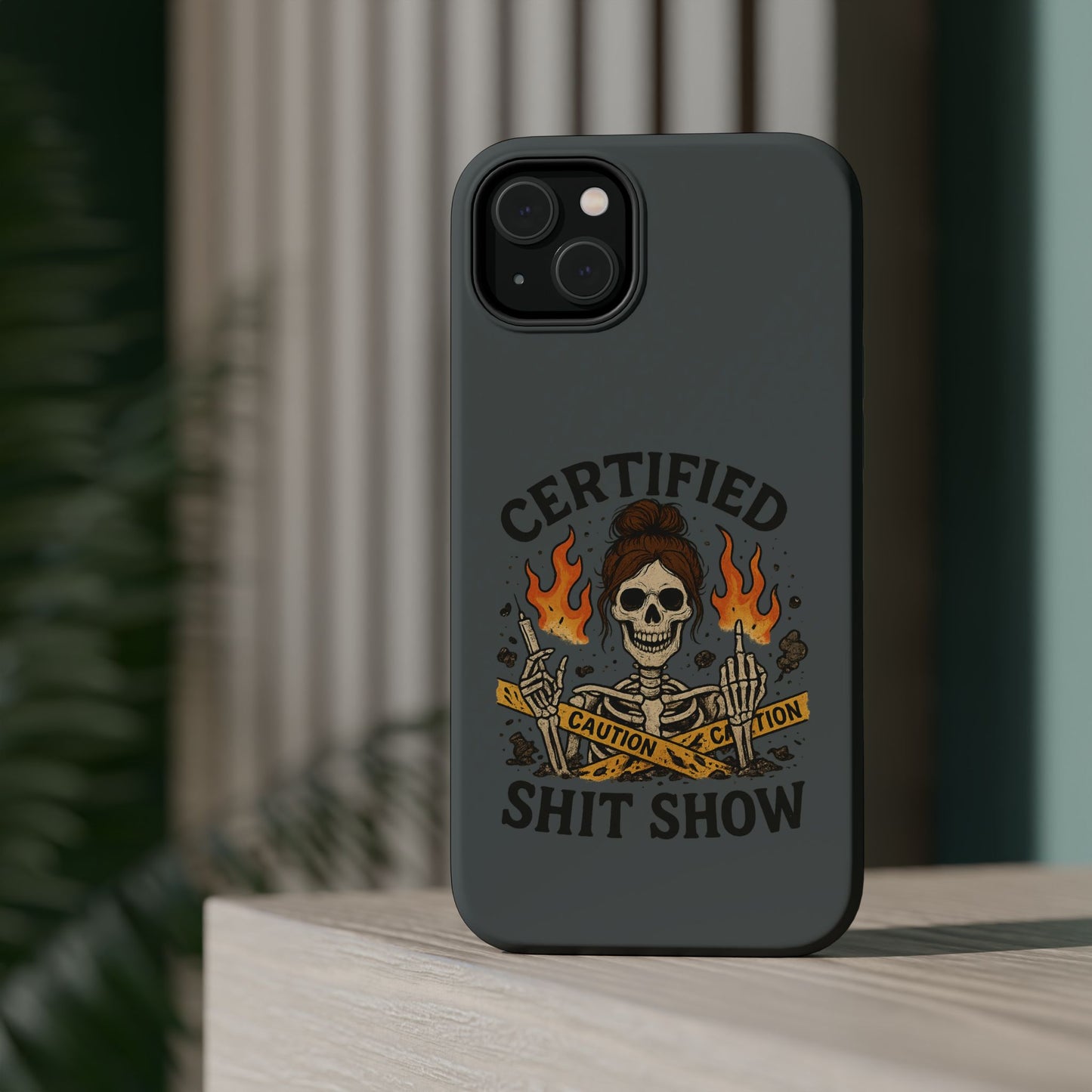 “Certified Shit Show” – Chaotic Nurse Phone Case