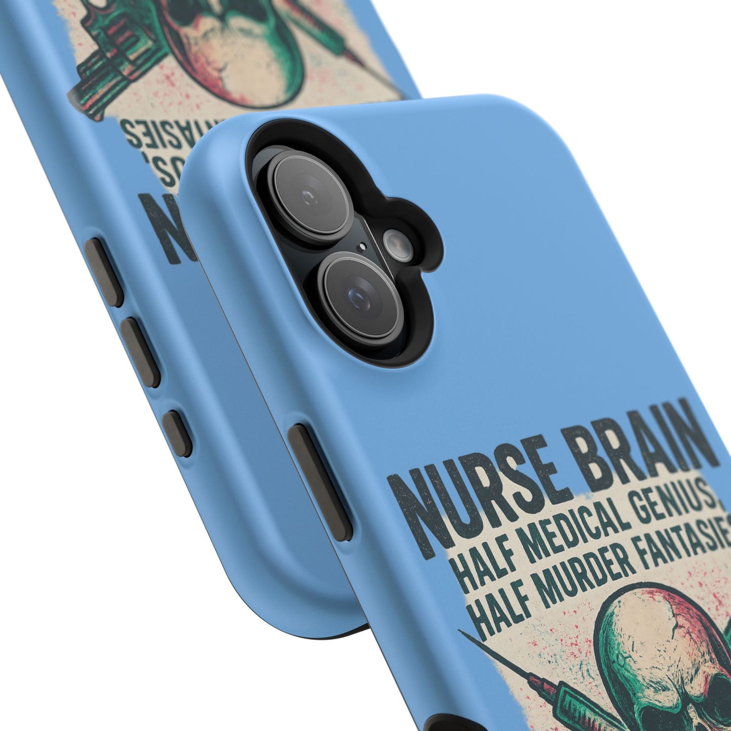Nurse-Themed Phone Case, Medical Humor, Gift for Nurses, Unique Phone Accessory, Hospital Humor, Durable Tough Case