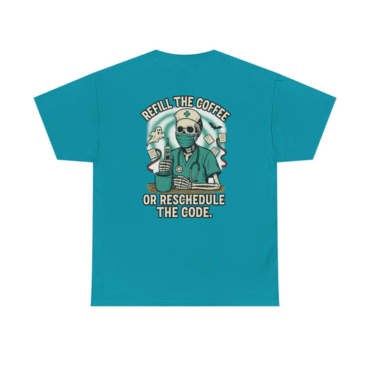 Coffee Code Humor Tee, Fun Unisex Cotton Shirt for Programmers, Gamer Gift, Tech Nerd Apparel, Birthday & Office Humor
