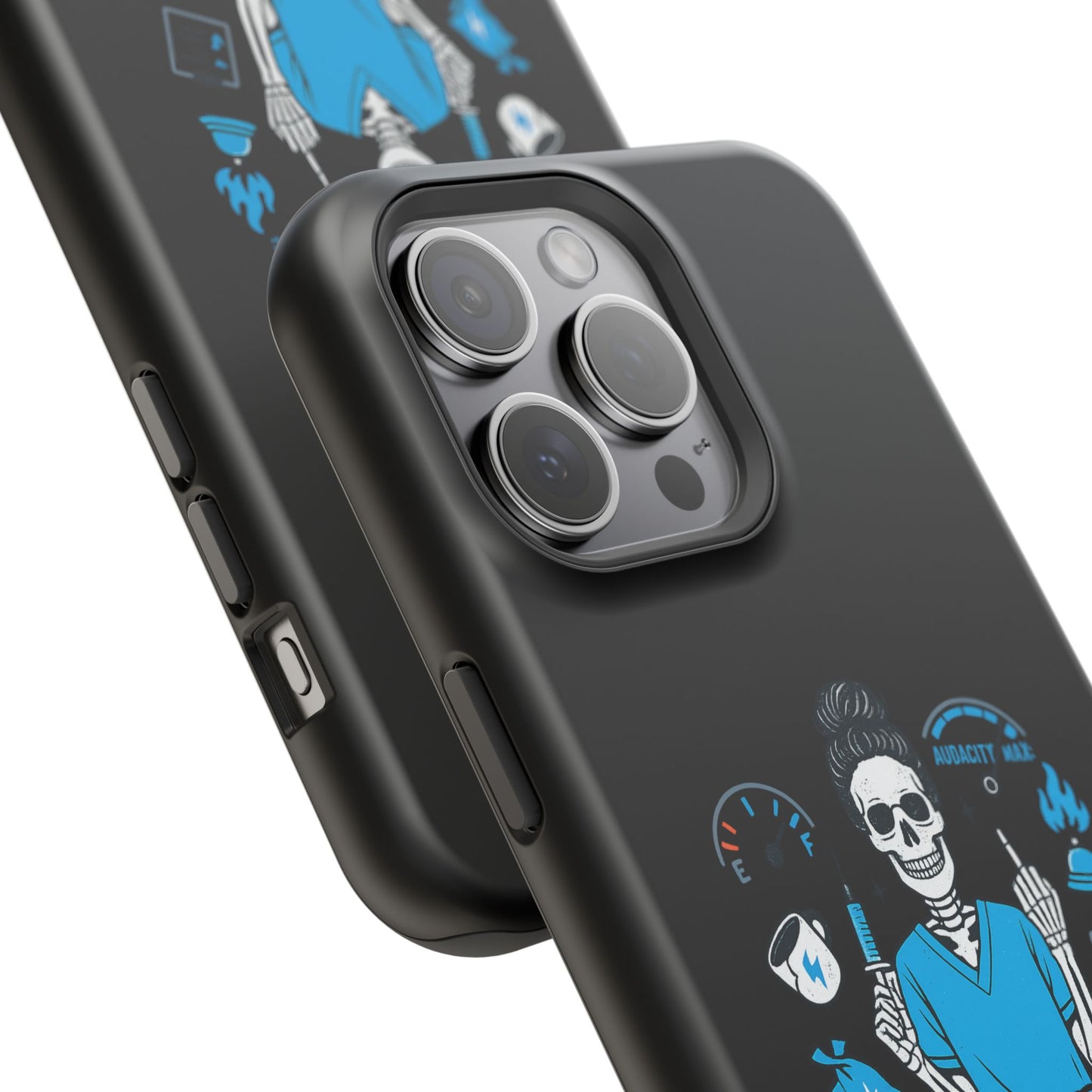 “Running on Empty and Audacity” – Nurse Chaos Phone Case