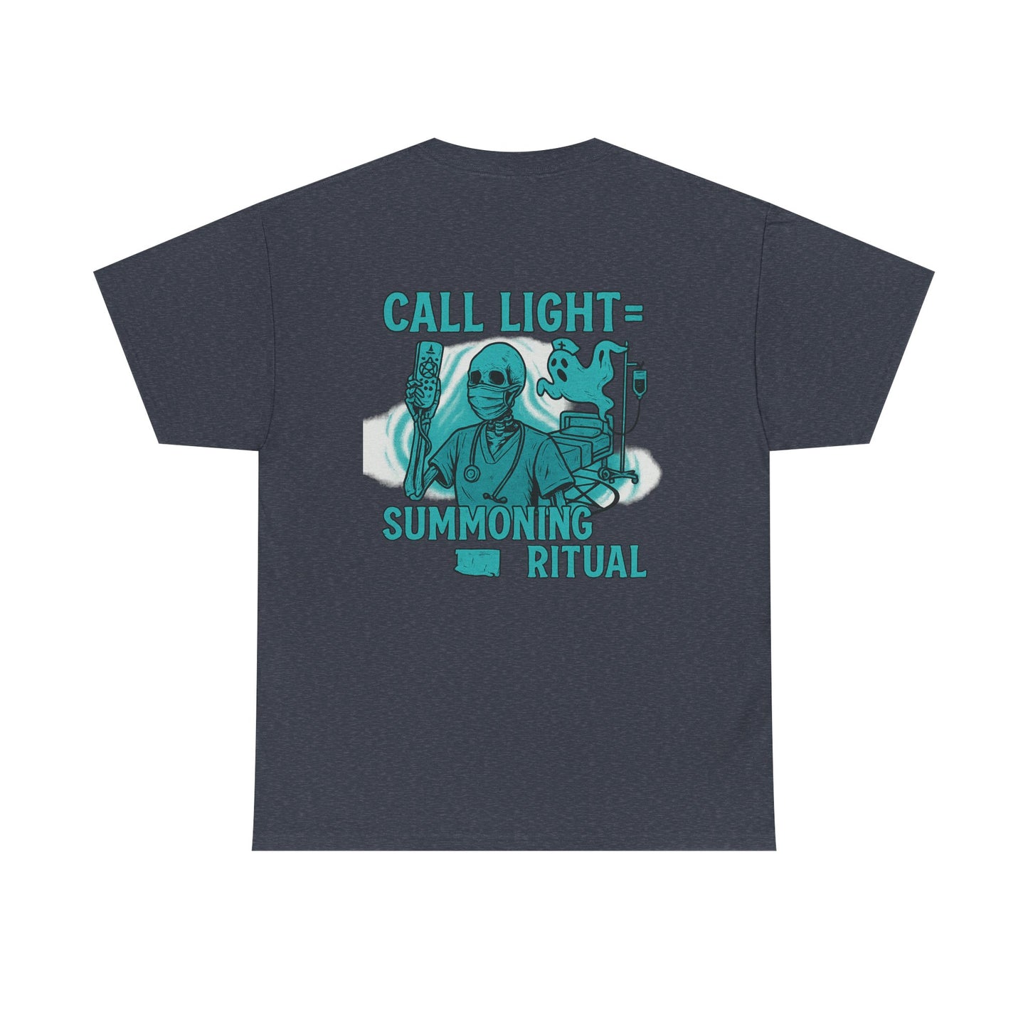 Mystical Summoning Tee, Unisex Everyday Shirt, Graphic Tee for Spooky Season, Perfect for Rituals or Gatherings, Unique Gift Idea