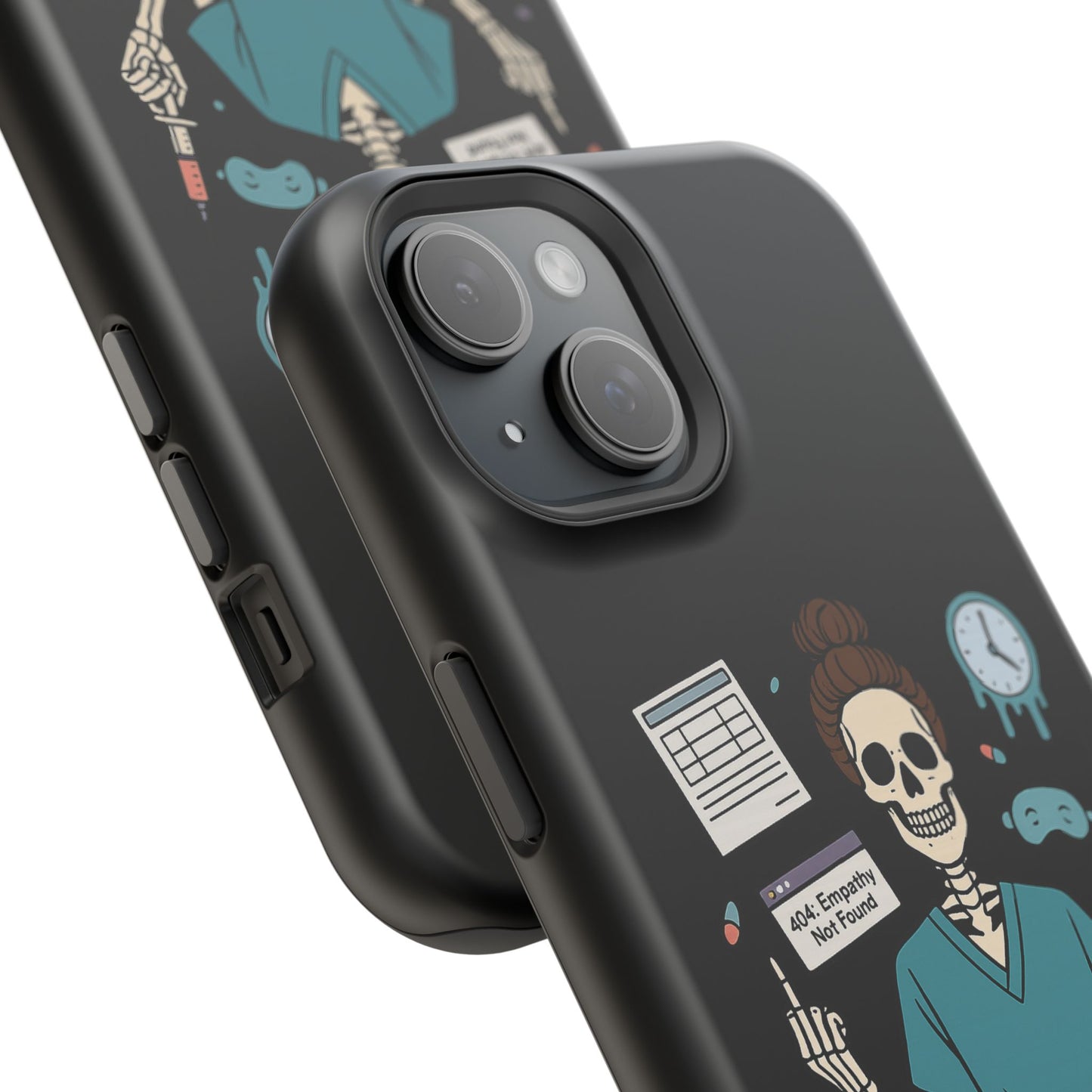 “I Came. I Cared. I Dissociated.” – Sarcastic Nurse Phone Case