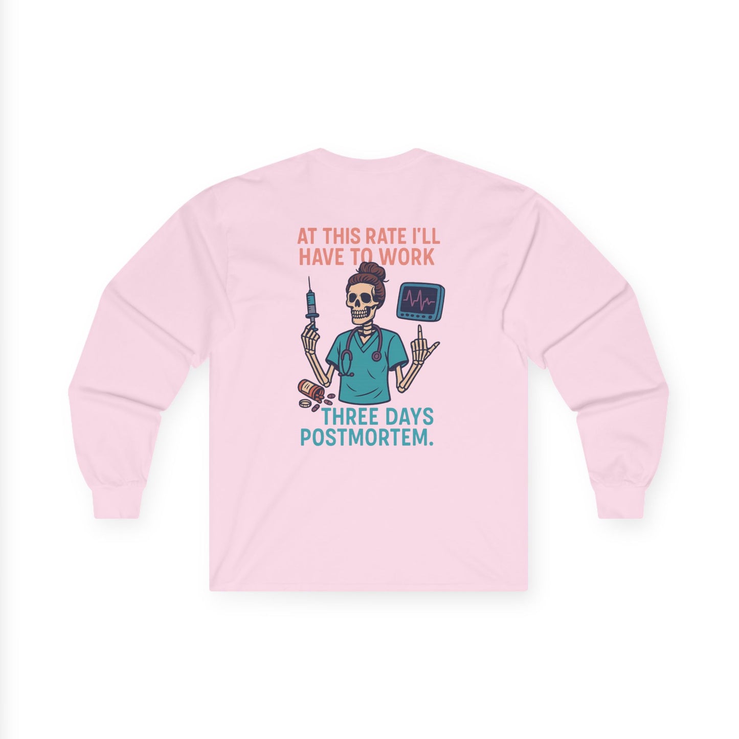 Humorous Medical Long Sleeve Tee, Medical Humor Shirt, Doctor Gift, Nurse Shirt, Halloween Costume Tee, Birthday Gift for Doctors, [...]