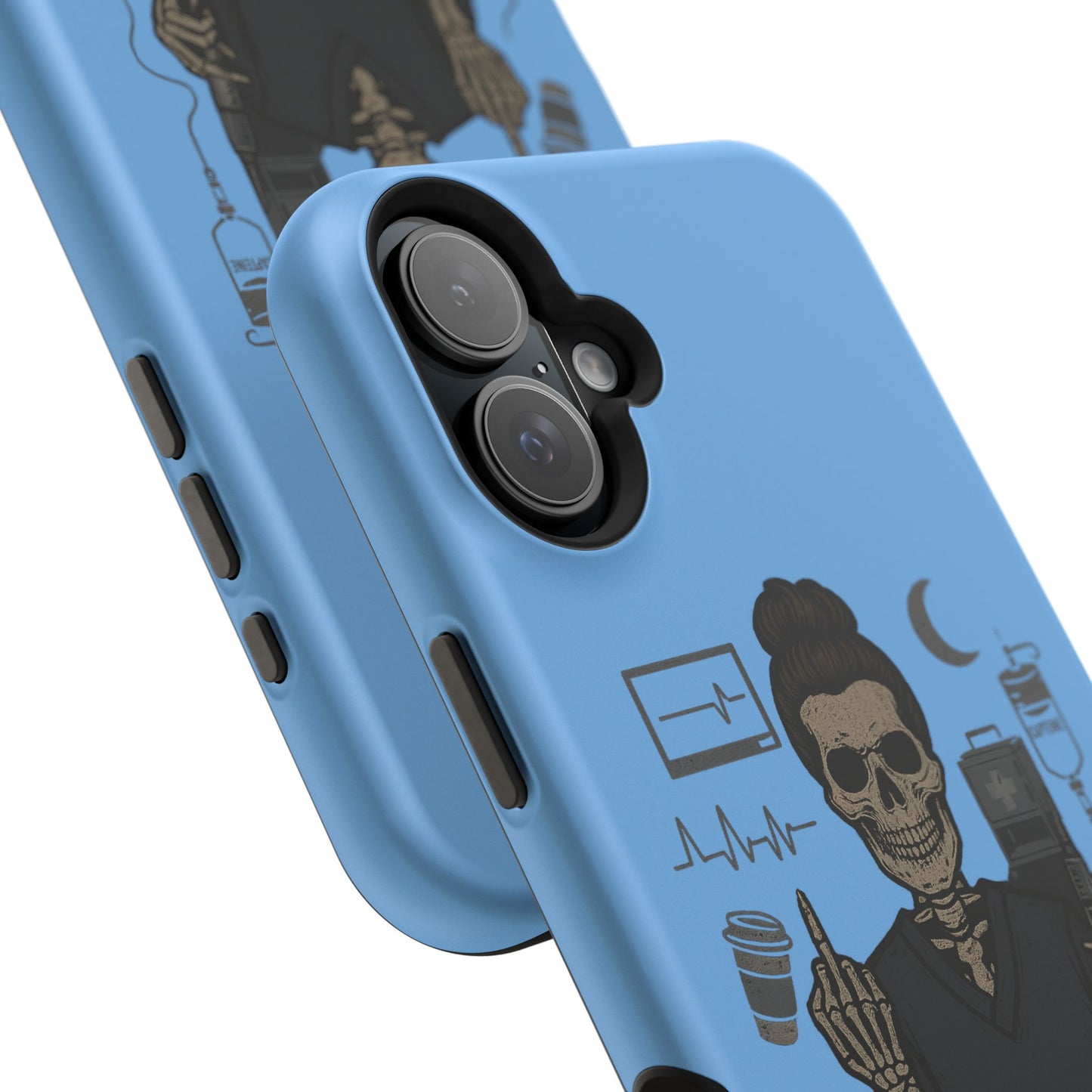 “It’s Not Night Shift Until Someone Cries and Someone Codes” – Nurse Chaos Phone Case