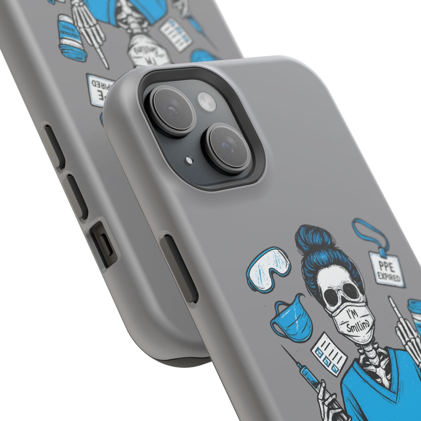 “This Face? It’s 100% PPE and 0% Patience.” – Chaos Nurse Phone Case