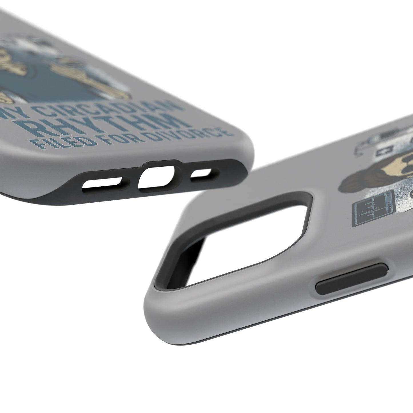 “My Circadian Rhythm Filed for Divorce” – Chaotic Nurse Phone Case