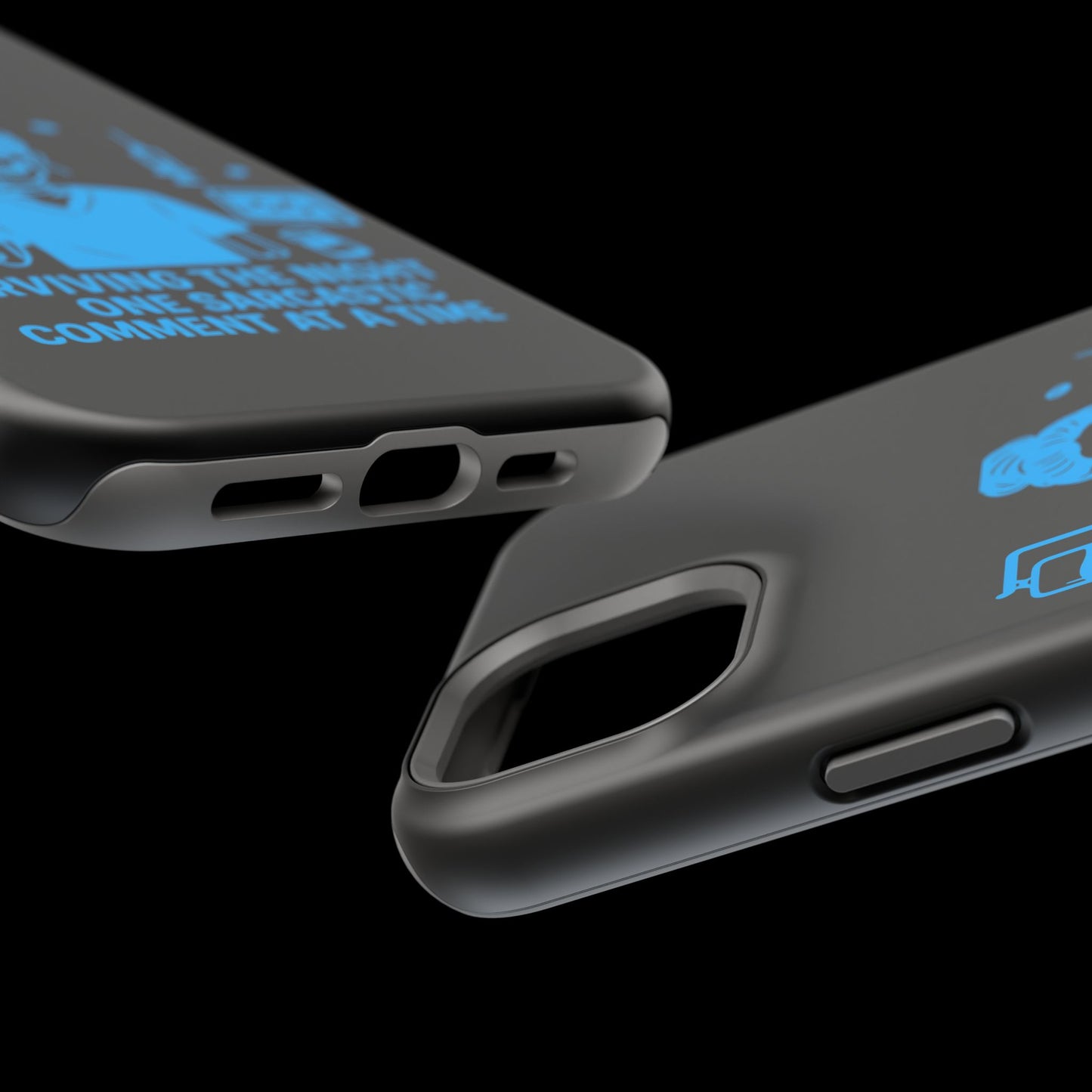 “Surviving the Night One Sarcastic Comment at a Time” – Nurse Life Phone Case