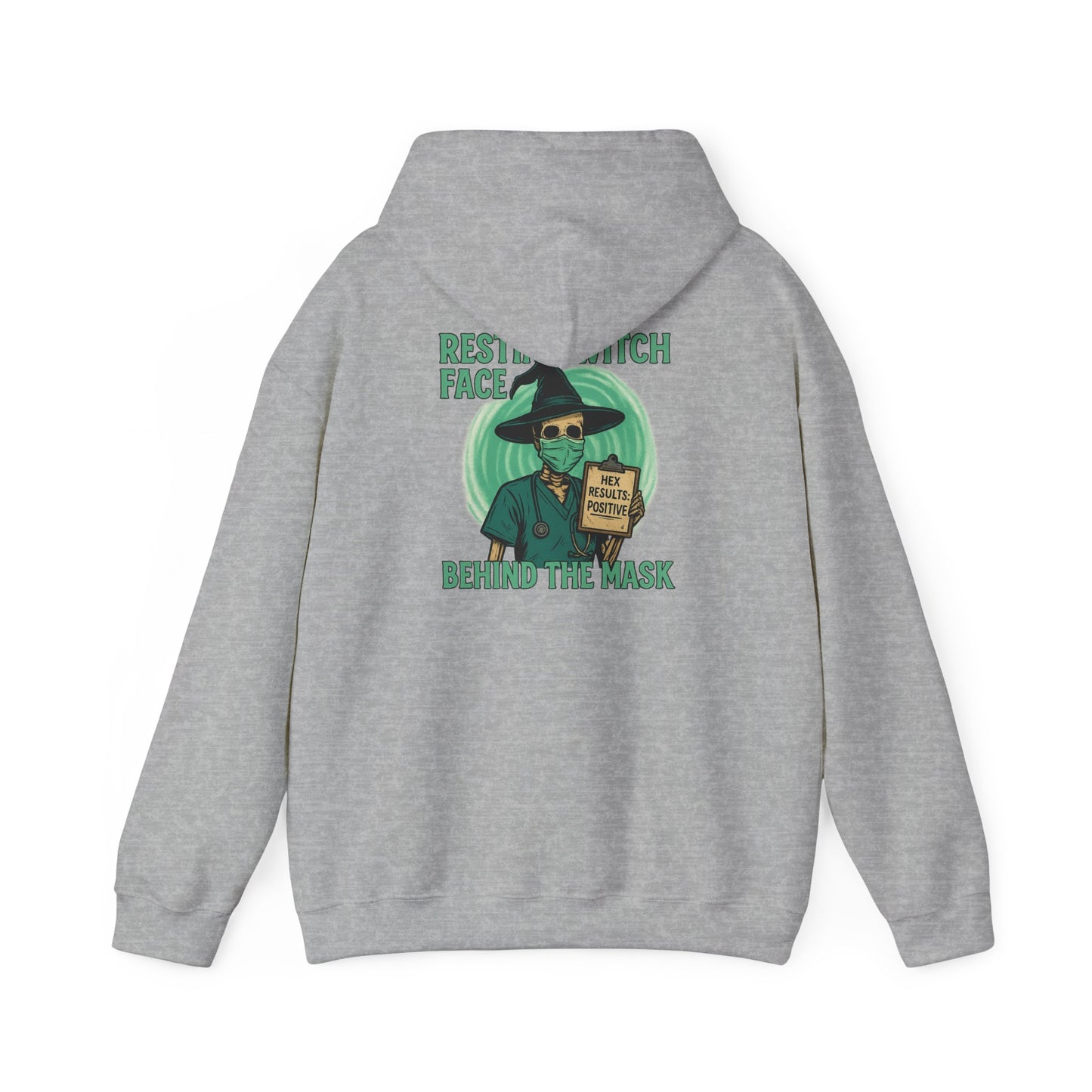 Resting Witch Face Unisex Hooded Sweatshirt, Halloween Sweatshirt, Funny Sweatshirt, Gift for Her/Him, Cozy Hoodie, Fall Fashion, [...]