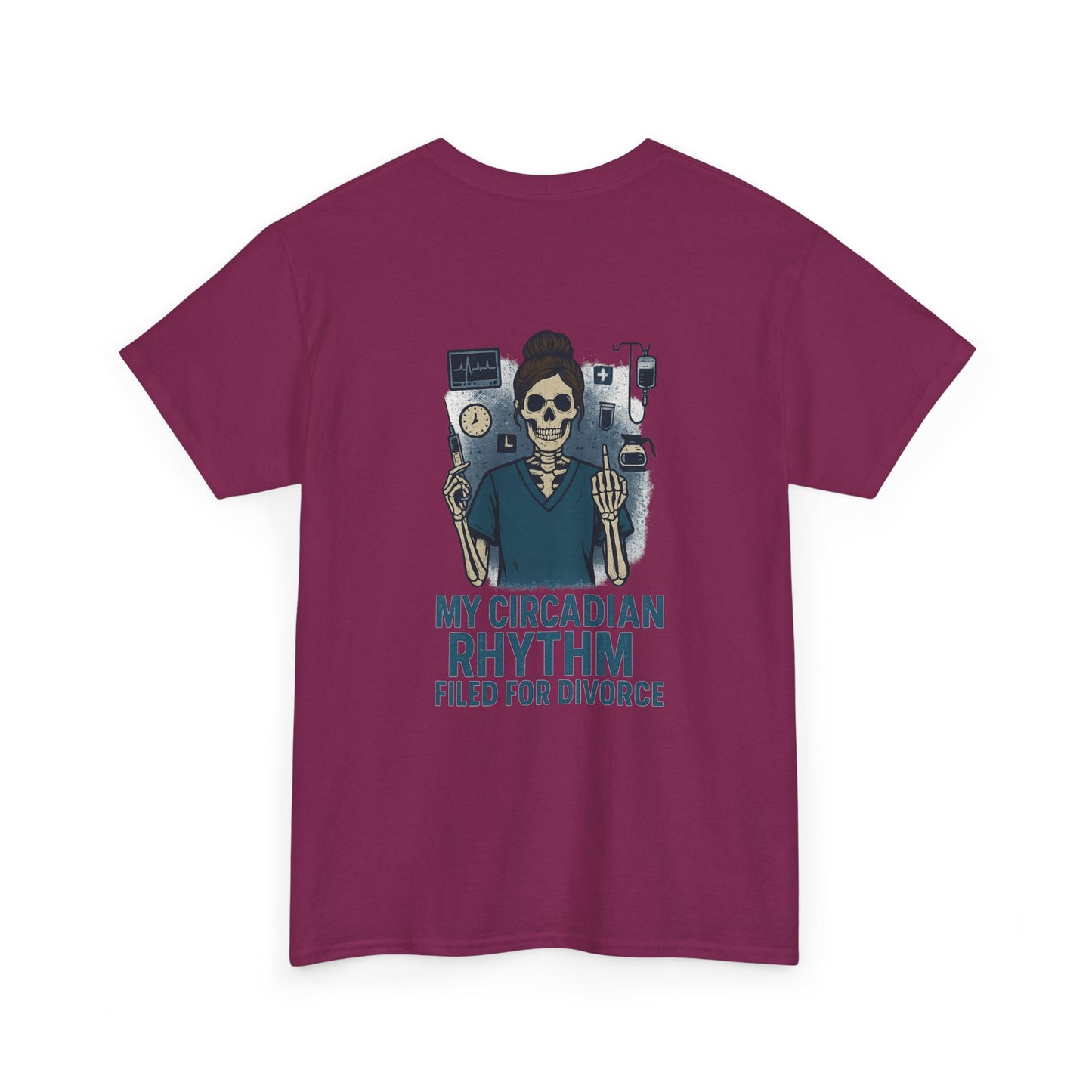 “My Circadian Rhythm Filed for Divorce” – Funny Nurse T-Shirt