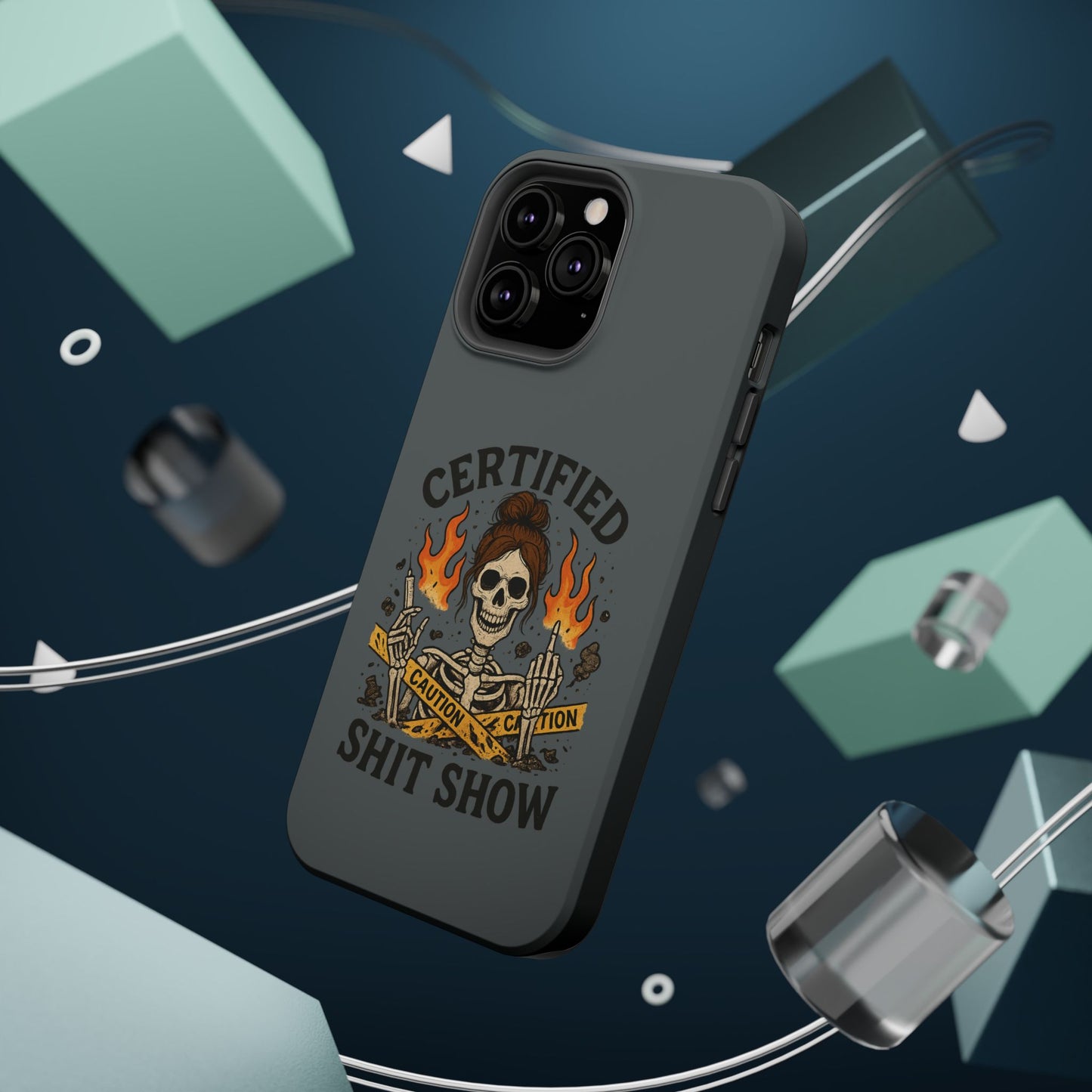 “Certified Shit Show” – Chaotic Nurse Phone Case