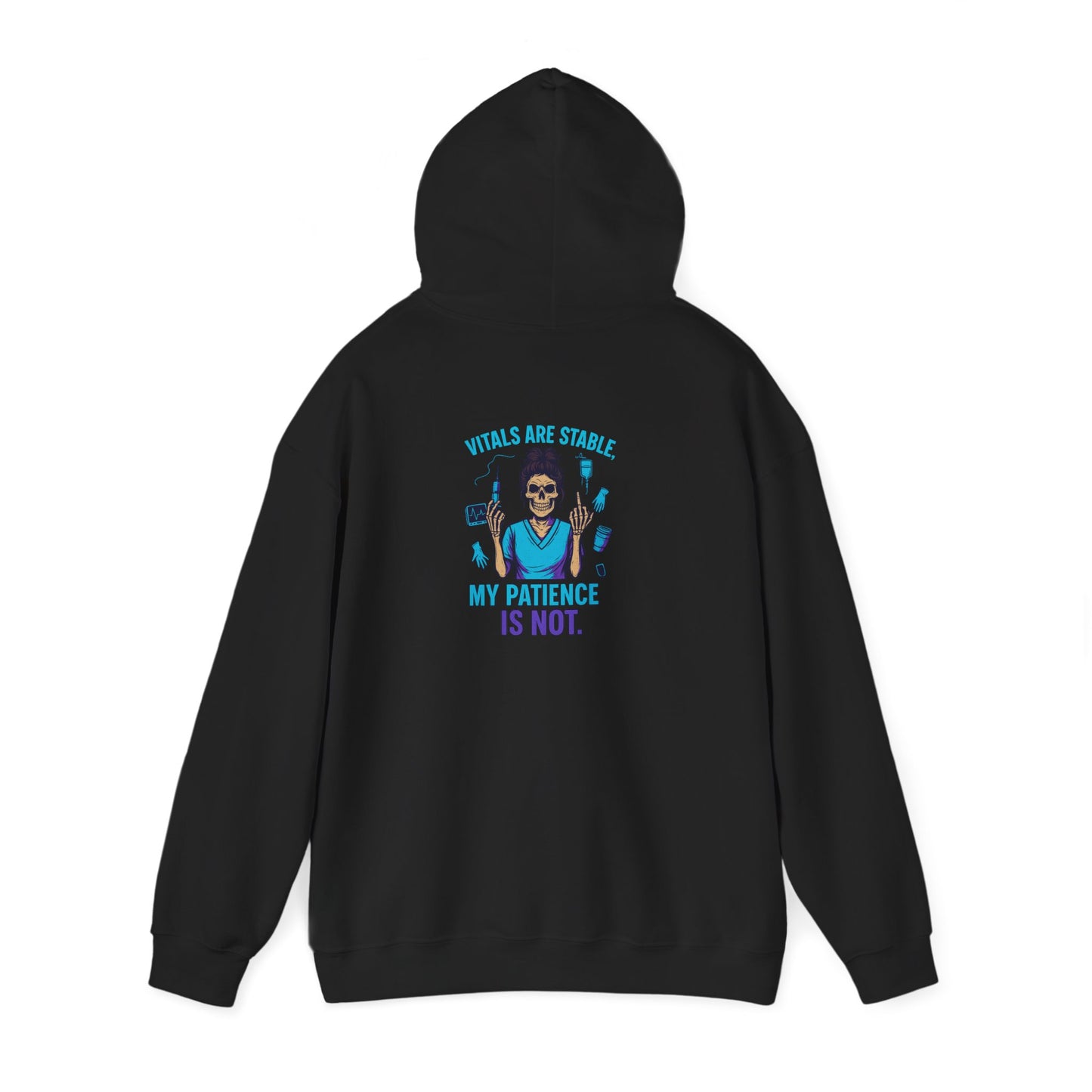 Vibrant Graphic Hoodie for the Patient and Persistent, Unisex Hooded Sweatshirt, Trendy Pullover, Gift for Friends, Comfortable [...]