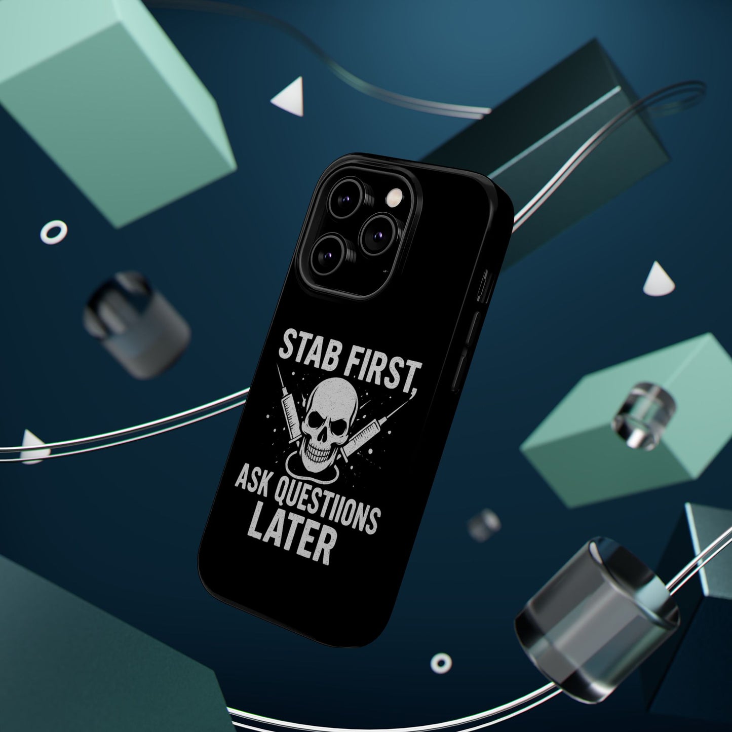 Bold Skull Magnetic Tough Cases - Edgy Phone Accessories, Great for Halloween, Unique Gifts for Rebels, Phone Cases for Men & Women, [...]