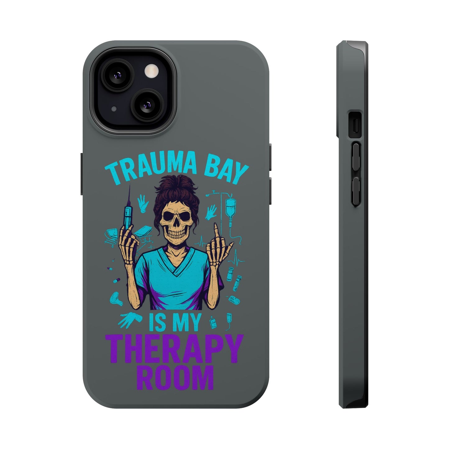 Magnetic Phone Case: Trauma Bay Is My Therapy Room - Perfect for Medical Professionals, Gifts for Nurses[...]