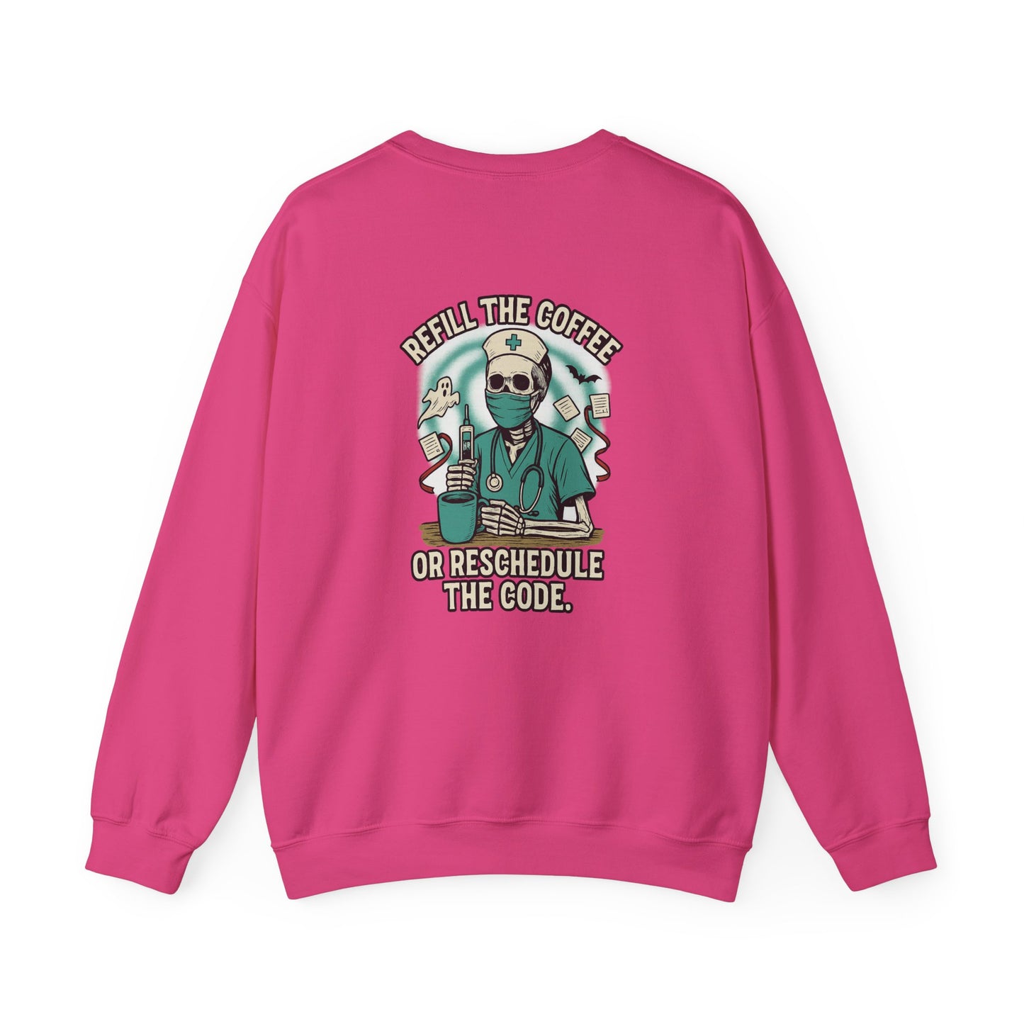 Copy of Coffee Lover's Crewneck Sweatshirt, Unisex Sweatshirt, Gift for Programmers, Reschedule the Code, Unique Coffee Sweatshirt, Cozy Casual Wear