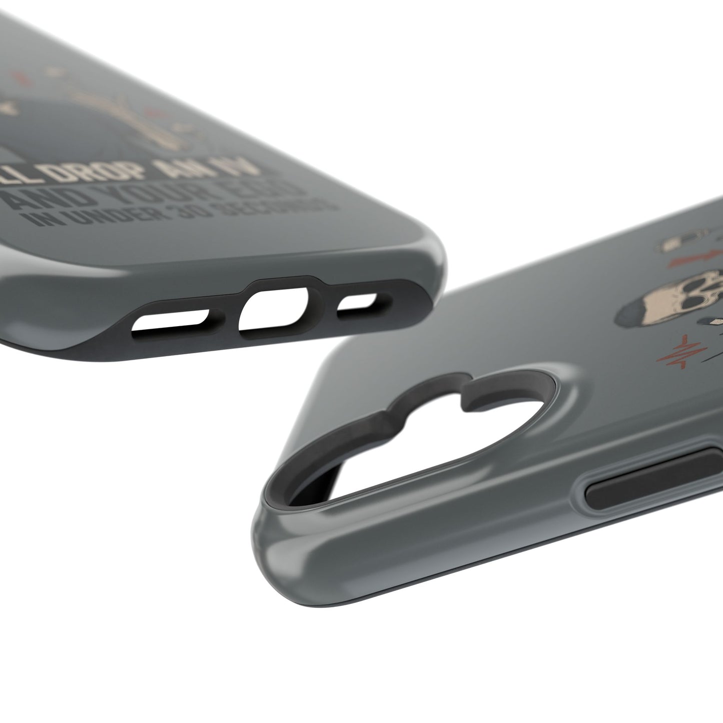 “I’ll Drop an IV and Your Ego in Less Than 30 Seconds” – Nurse Phone Case for Men