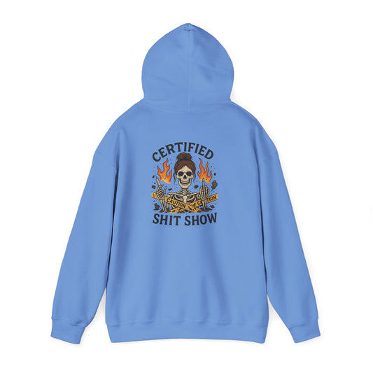 “Certified Shit Show” – Sarcastic Nurse Hoodie