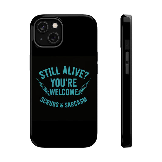 Funny Medical Magnetic Tough Cases | Nurse Gift, Scrubs & Sarcasm, Healthcare Humor, Doctor Case, Birthday Gift