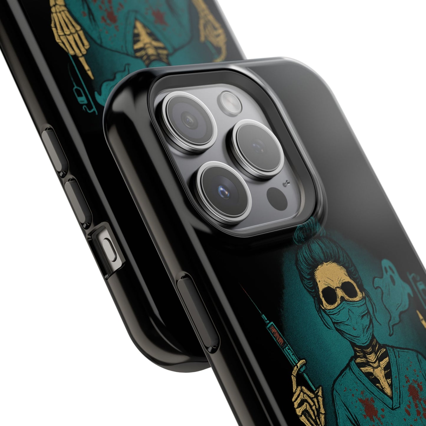 Gothic Nurse Phone Case – My Scrubs Are Bloodstained, Halloween Gift, Medical Humor, Nurse Appreciation, Skull Design, Stylish Tech [...]
