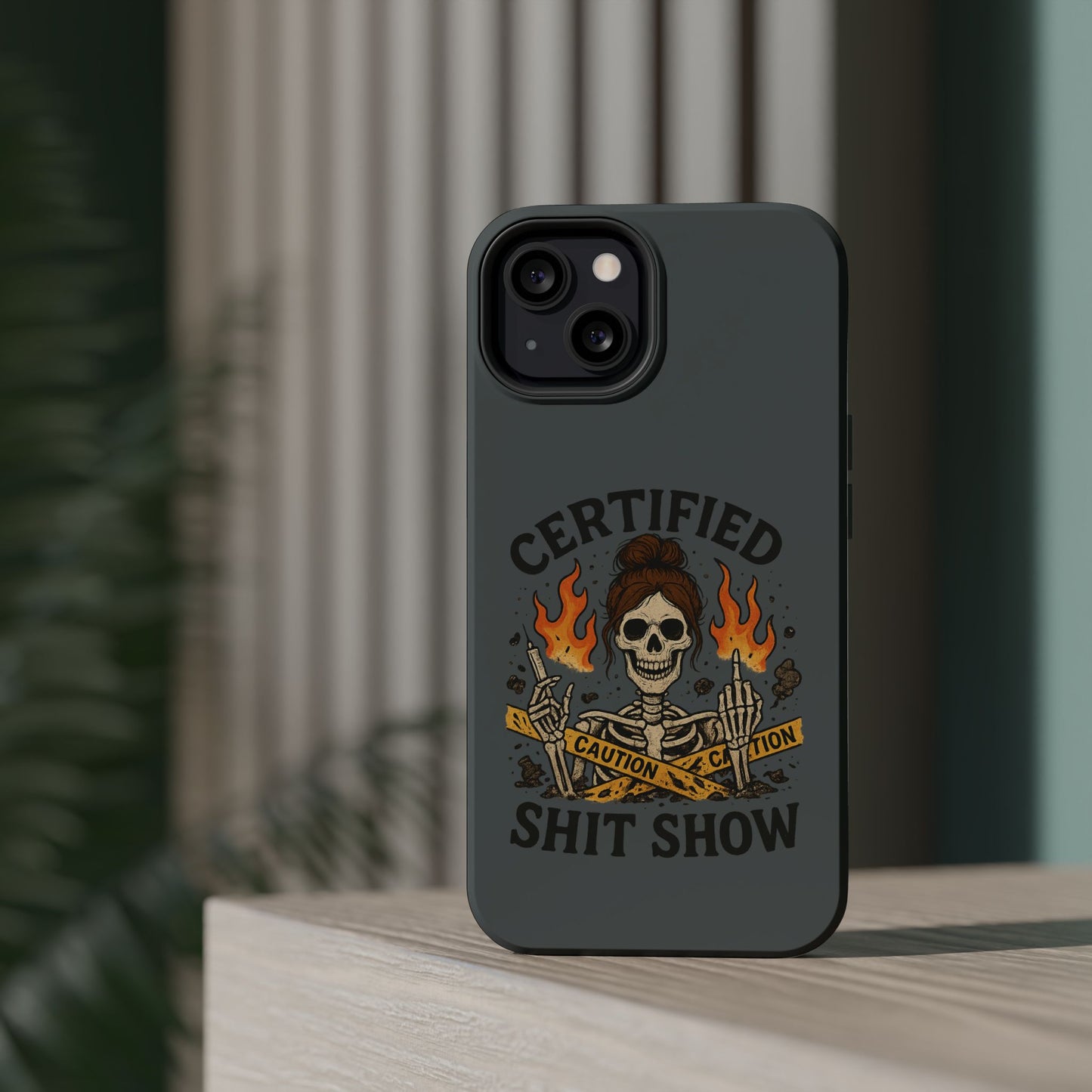 “Certified Shit Show” – Chaotic Nurse Phone Case