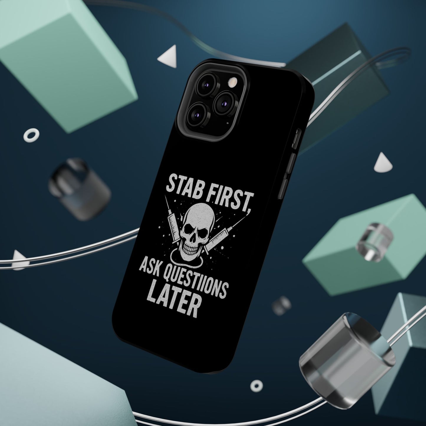 Bold Skull Magnetic Tough Cases - Edgy Phone Accessories, Great for Halloween, Unique Gifts for Rebels, Phone Cases for Men & Women, [...]