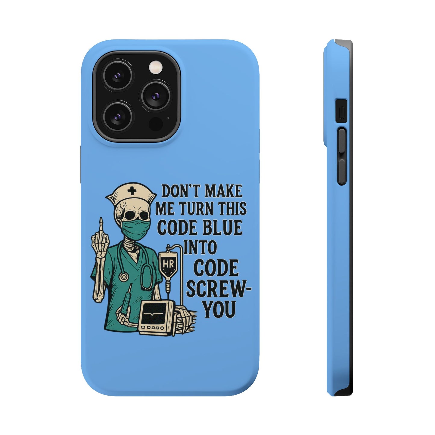 Magnetic Phone Cases with Medical Humor - Unique Gift for Nurses, Medical Professionals, Halloween, Birthday, Nursing School