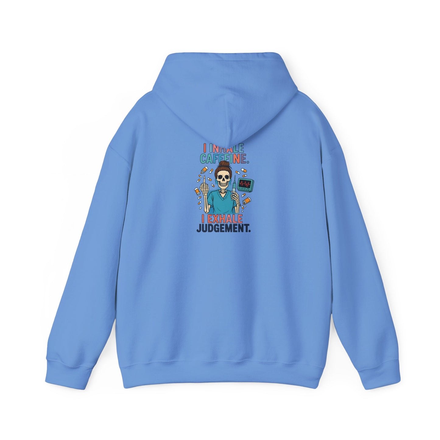 Caffeine Judgment Sweatshirt, Funny Coffee Lover Hoodie, Unisex Hoodie Gift, Halloween Sweatshirt, Cozy Casual Wear