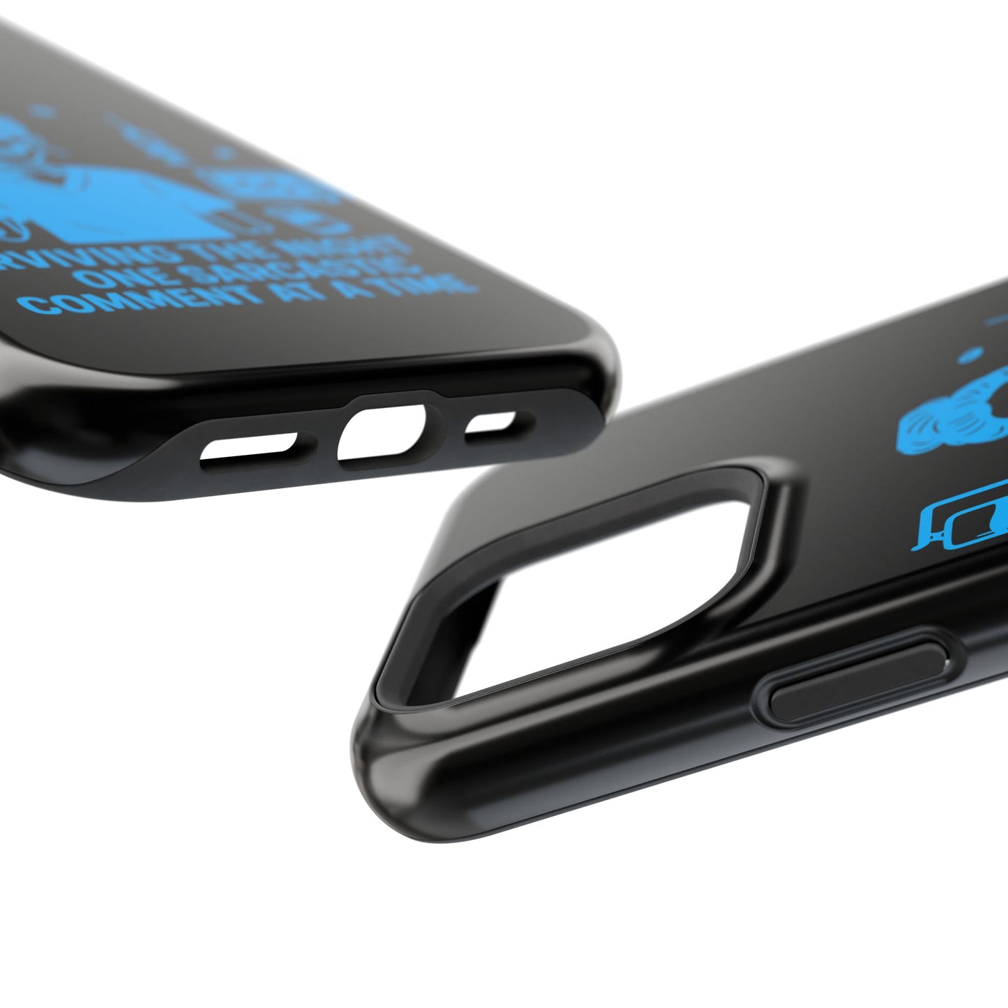 “Surviving the Night One Sarcastic Comment at a Time” – Nurse Life Phone Case