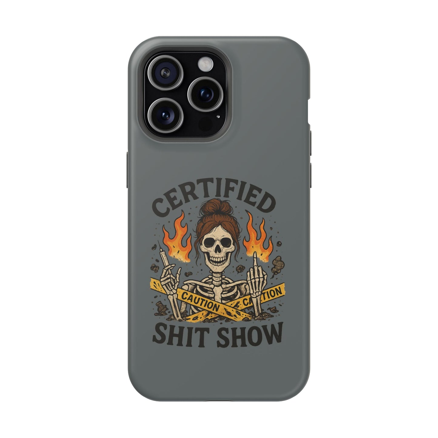“Certified Shit Show” – Chaotic Nurse Phone Case