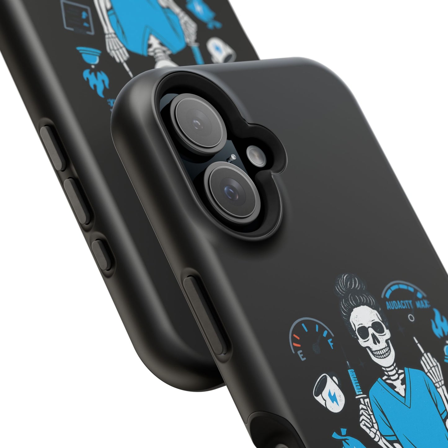 “Running on Empty and Audacity” – Nurse Chaos Phone Case