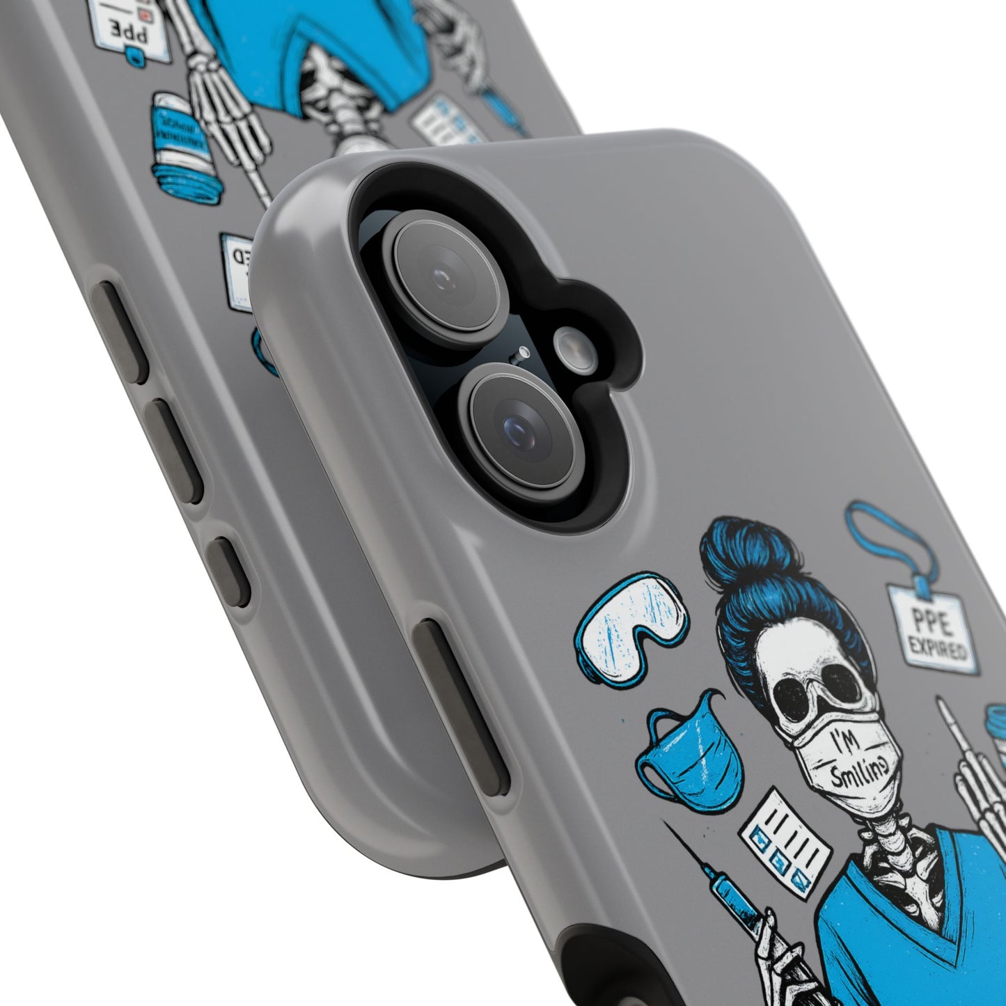 “This Face? It’s 100% PPE and 0% Patience.” – Chaos Nurse Phone Case