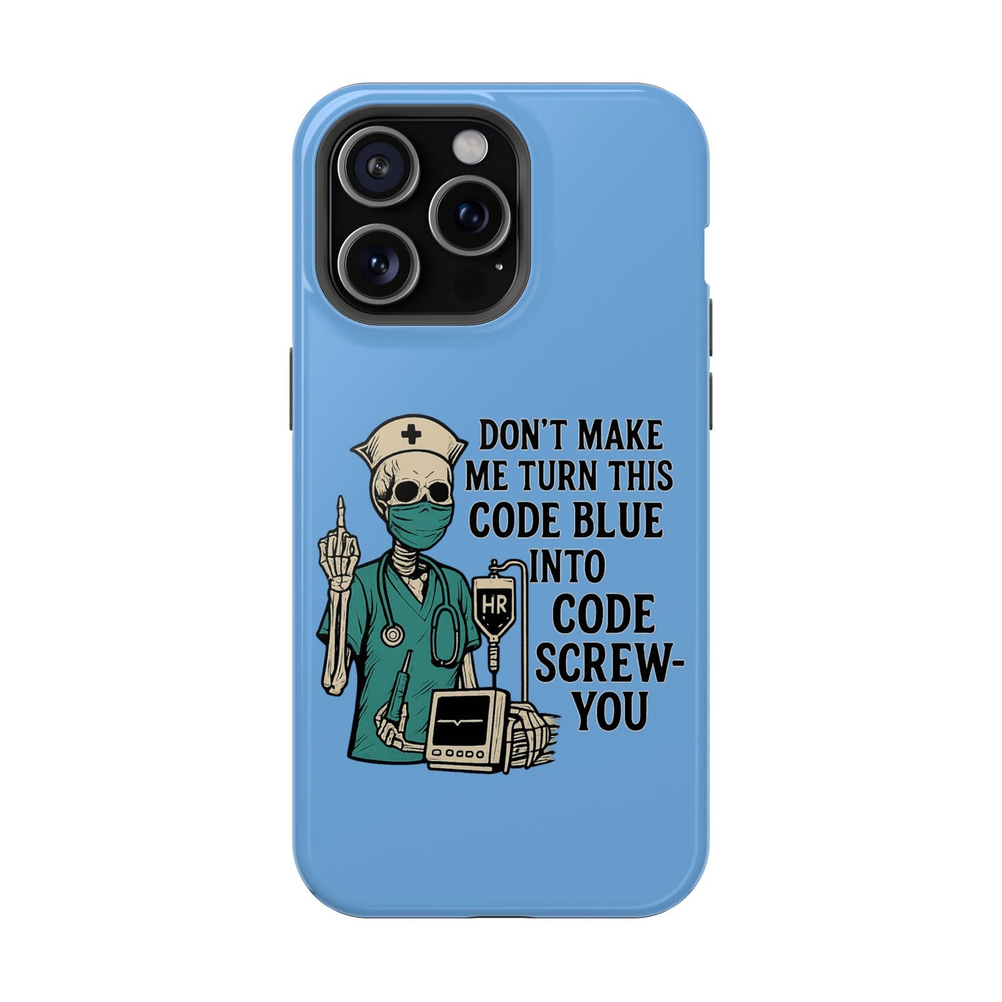 Magnetic Phone Cases with Medical Humor - Unique Gift for Nurses, Medical Professionals, Halloween, Birthday, Nursing School