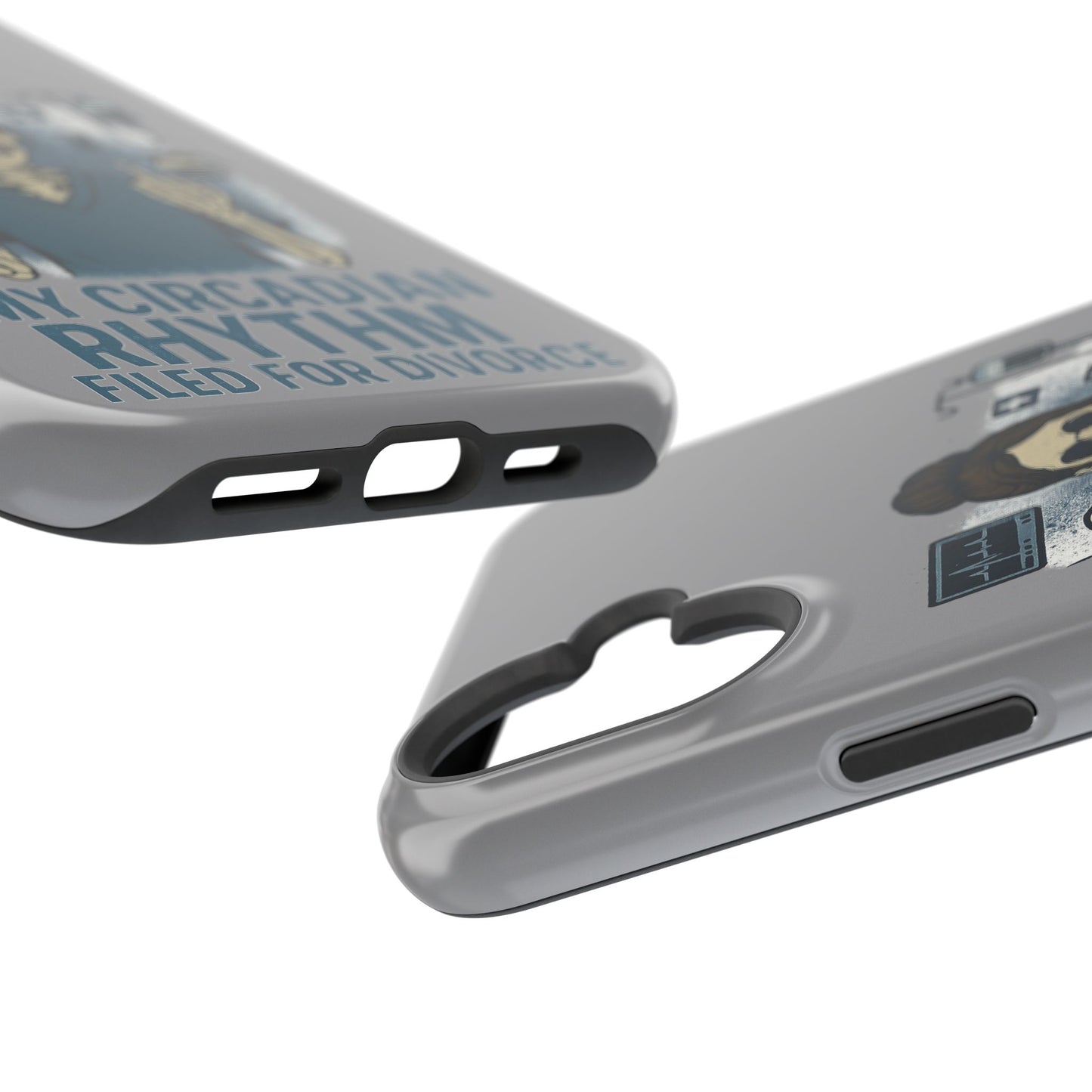 “My Circadian Rhythm Filed for Divorce” – Chaotic Nurse Phone Case