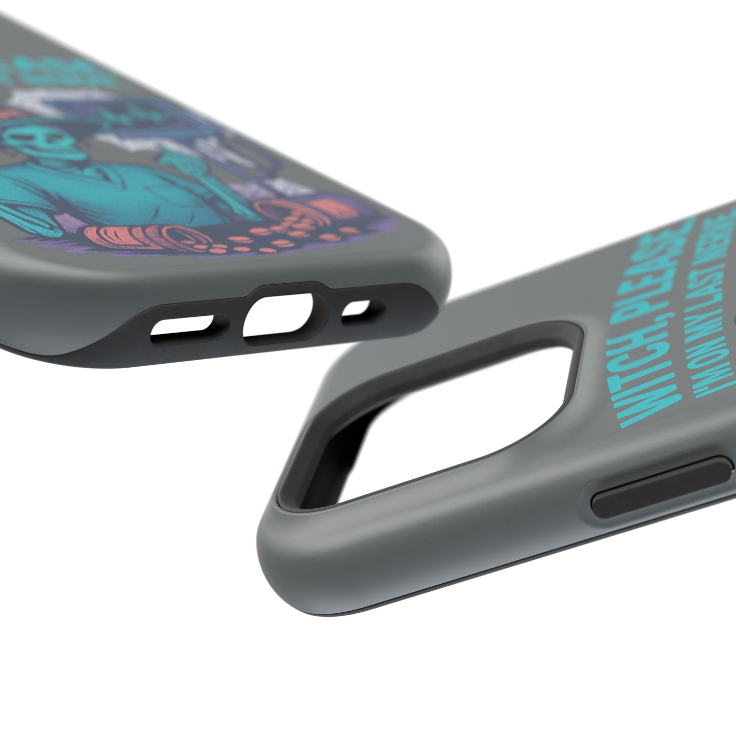 Spooky Phone Case: Witch Please! I'm On My Last Nerve, Halloween Gift, Cute Phone Accessory, Unique Tough Case, Funny Phone Protection
