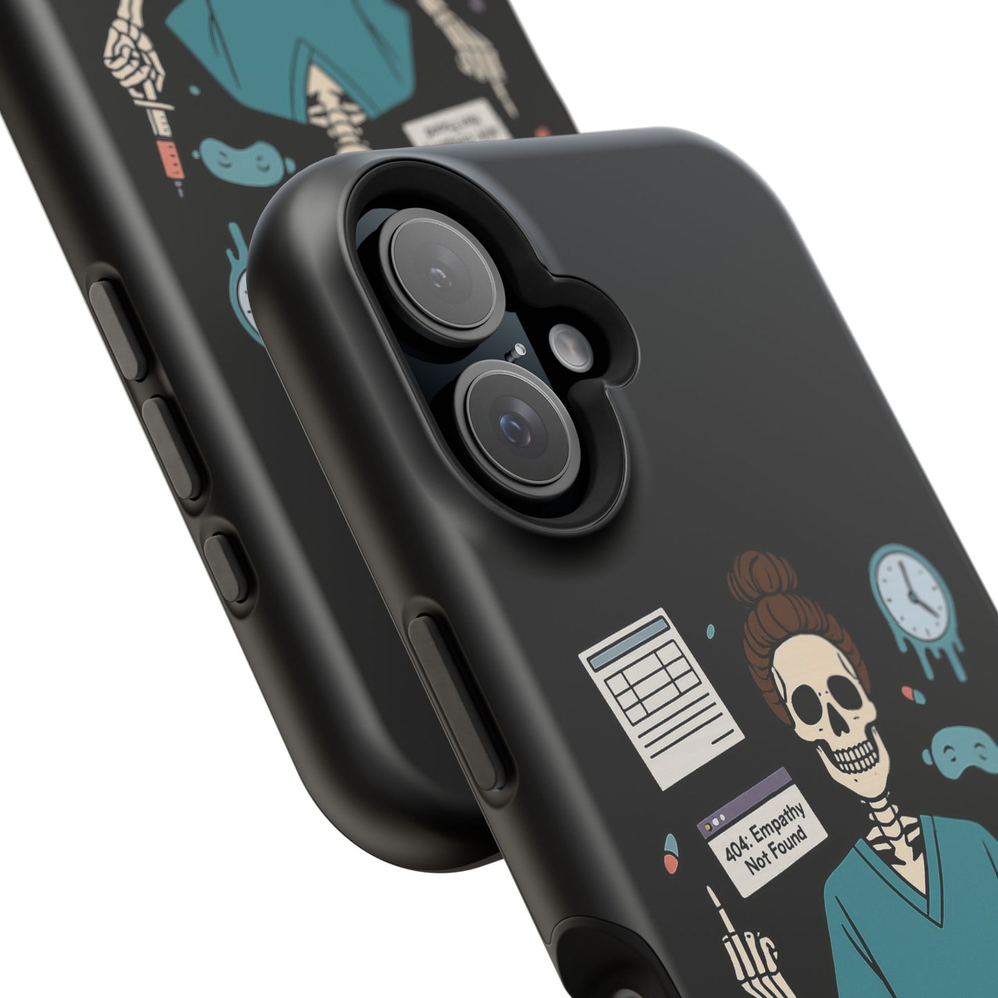 “I Came. I Cared. I Dissociated.” – Sarcastic Nurse Phone Case