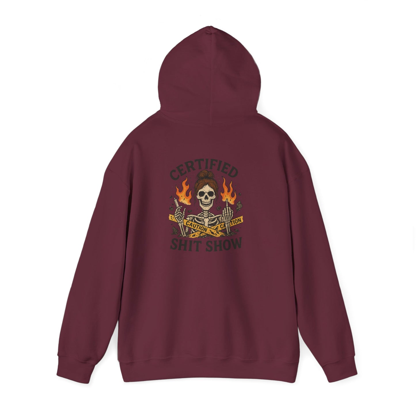“Certified Shit Show” – Sarcastic Nurse Hoodie