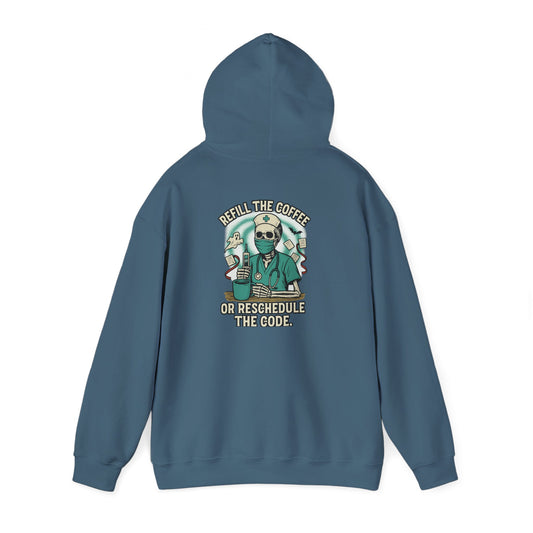 Geeky Reschedule Hoodie - Perfect for Programmers, Casual Wear, Gift for Tech Lovers, Unique Sweatshirt for Coding Events, Everyday Comfort