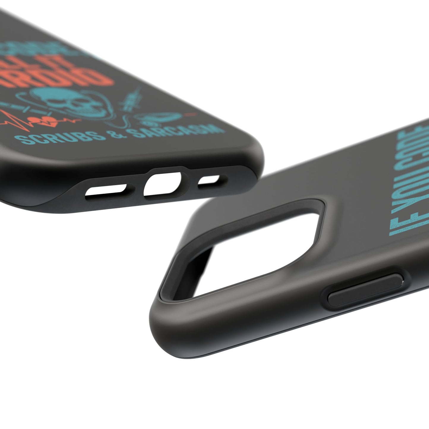 Magnetic Phone Cases for Nurses, Funny Code Humor, Cute Sarcastic Gifts, Tech Accessories, Medical Profession, Unique Design