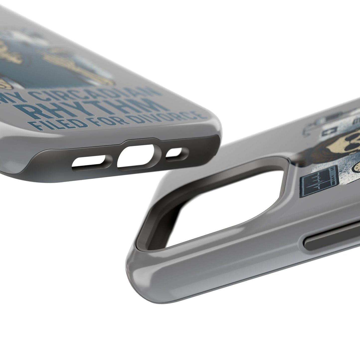 “My Circadian Rhythm Filed for Divorce” – Chaotic Nurse Phone Case