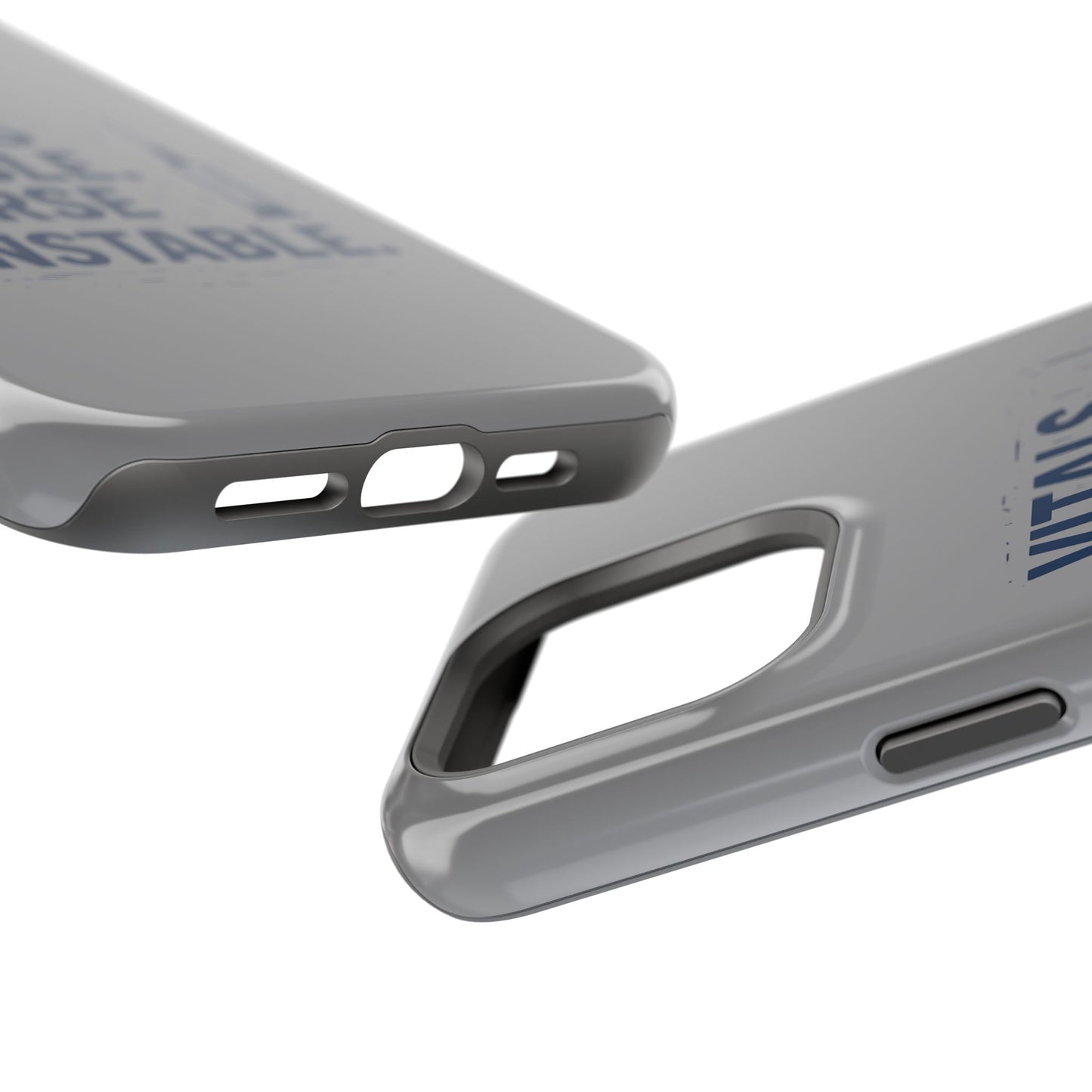 “Vitals Stable. Nurse Unstable.” – Sarcastic Nurse Phone Case