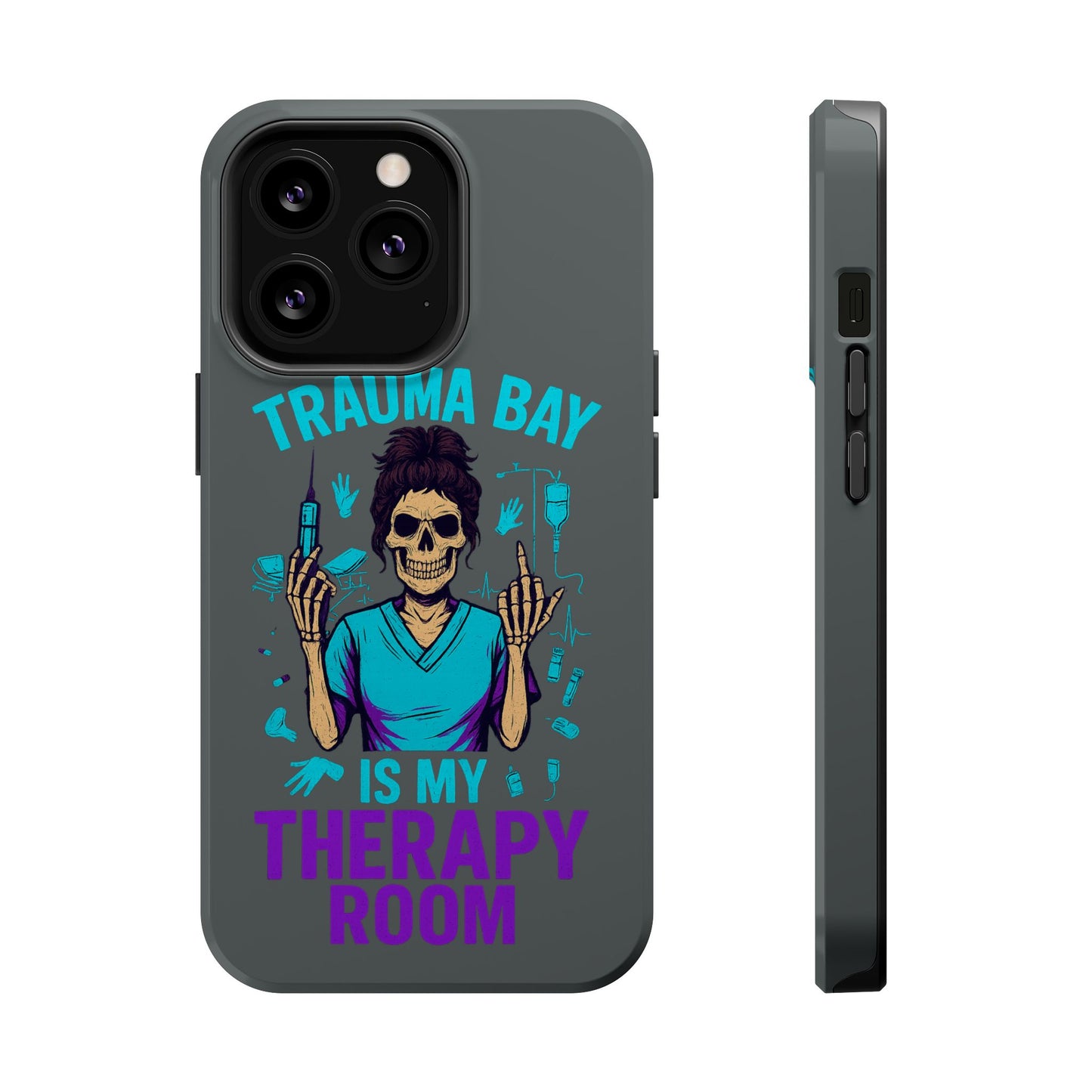Magnetic Phone Case: Trauma Bay Is My Therapy Room - Perfect for Medical Professionals, Gifts for Nurses[...]